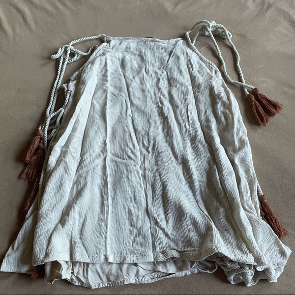 Veveret Boho Tank - Beige, Brown, Size Small - Picture 7 of 7